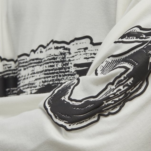 Camiseta De Manga Larga Con Logo Gráfico Y-3 Adidas