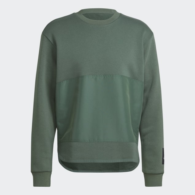 Sudadera De Tejido Polar Adidas Verde óxido