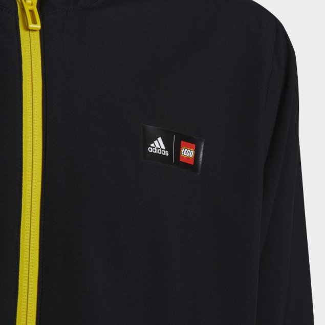 Cortavientos Adidas X Lego Play Negro Caliente