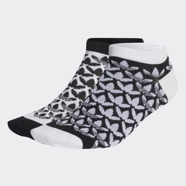 Calcetines Monogram Liner 2 Pares Blanco Adidas