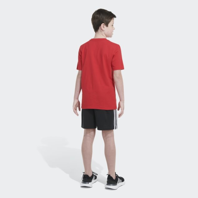 Camiseta Adidas Ss Escarlata Dos Tonos Bos