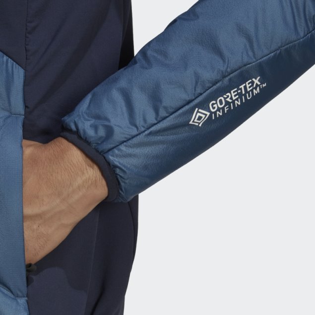 Terrex Skyclimb Gore Chaqueta De Esquí De Travesía Con Aislamiento Híbrido Acero Adidas