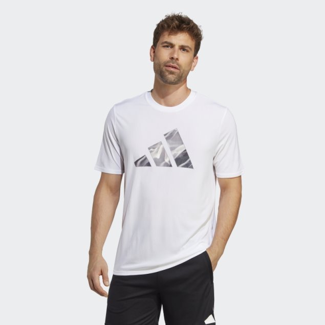 Camiseta De Entrenamiento Adidas Diseñada Para El Movimiento Hiit Blanco