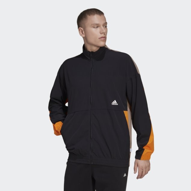 Sudadera Trvl Ventilacion Adidas Negra