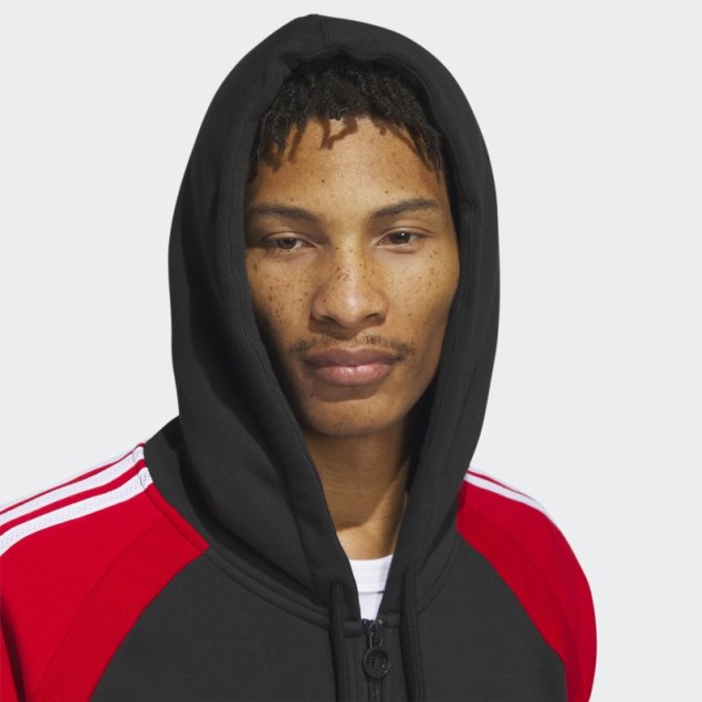 Chamarra De Chándal Con Capucha Negra Adidas Sst