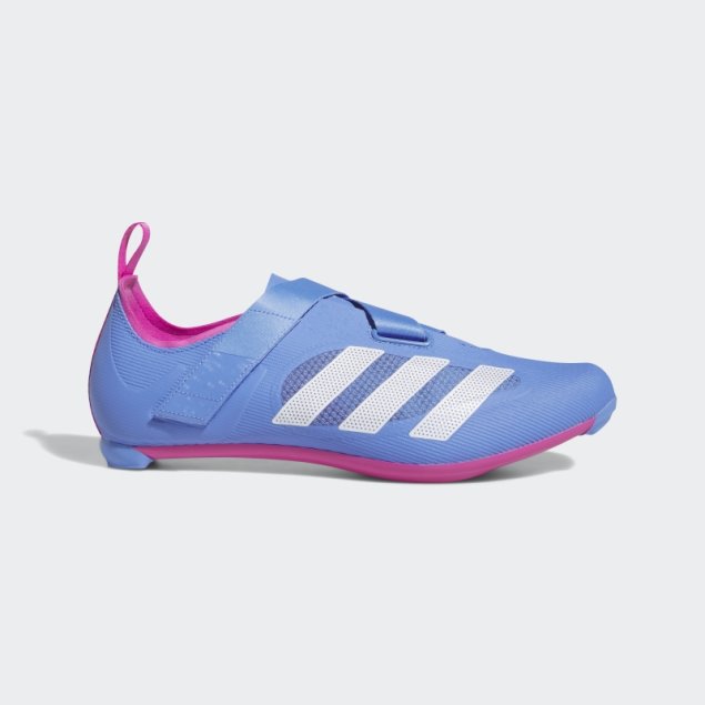 La Zapatilla De Ciclismo Indoor Adidas Azul