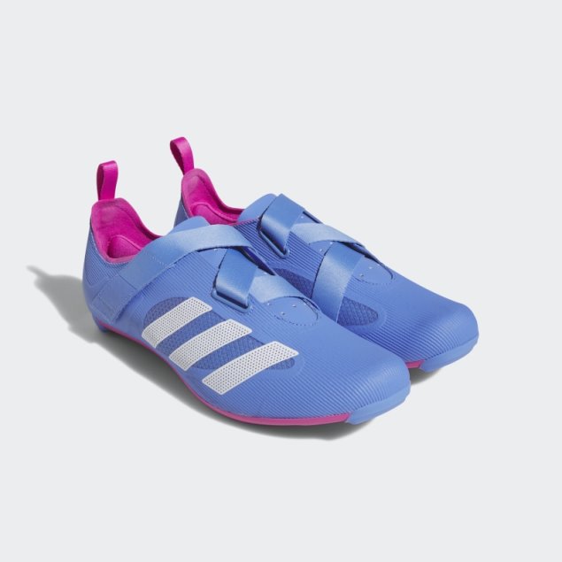 La Zapatilla De Ciclismo Indoor Adidas Azul