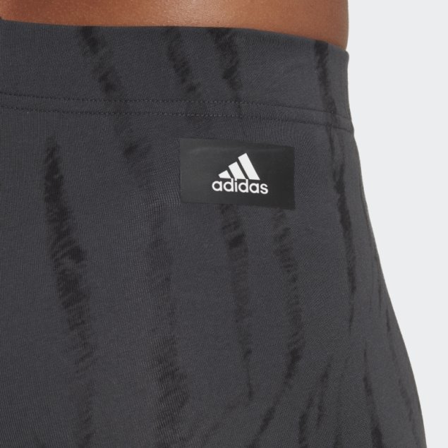 Adidas Futuro Iconos Animal Print Leggings Carbono