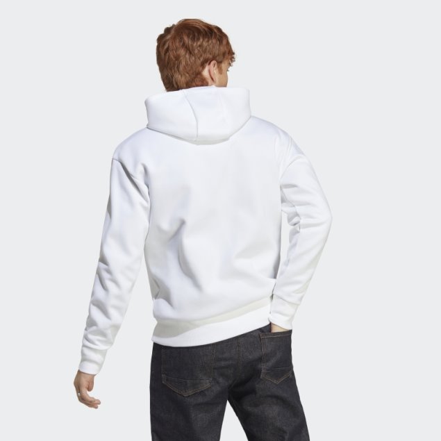 Blanco Futuro Iconos Insignia De Deporte Sudadera Con Capucha Adidas Caliente