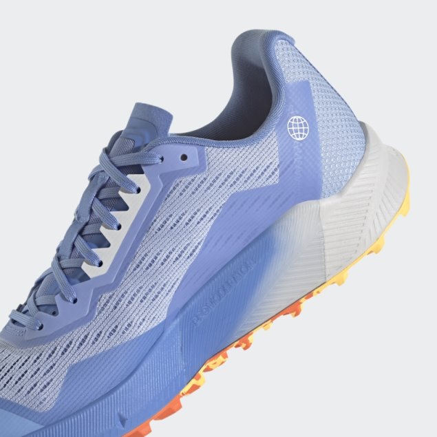 Adidas Terrex Agravic Flow 2.0 Zapatillas De Trail Running Azul Amanecer