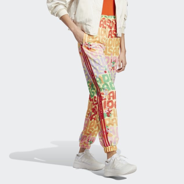 Adidas X Farm Rio Pantalones De Chándal Perla Citrino Moda