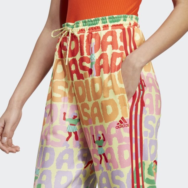Adidas X Farm Rio Pantalones De Chándal Perla Citrino Moda