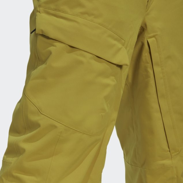 Pantalones De Chándal De Nieve Con Aislamiento De Dos Capas Adidas Terrex Resort Oliva