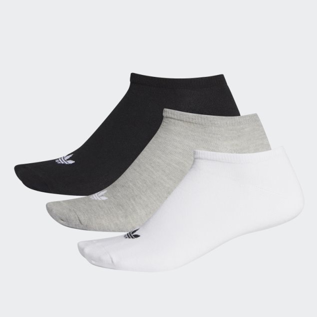 Calcetines Trefoil Liner - 3 Pares Blanco Adidas