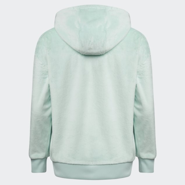 Sudadera Con Capucha De Forro Polar Acogedor Adidas Ice Mint