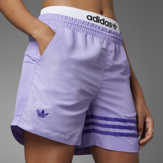 Pantalones Cortos Adicolor Neuclassics Adidas Lila