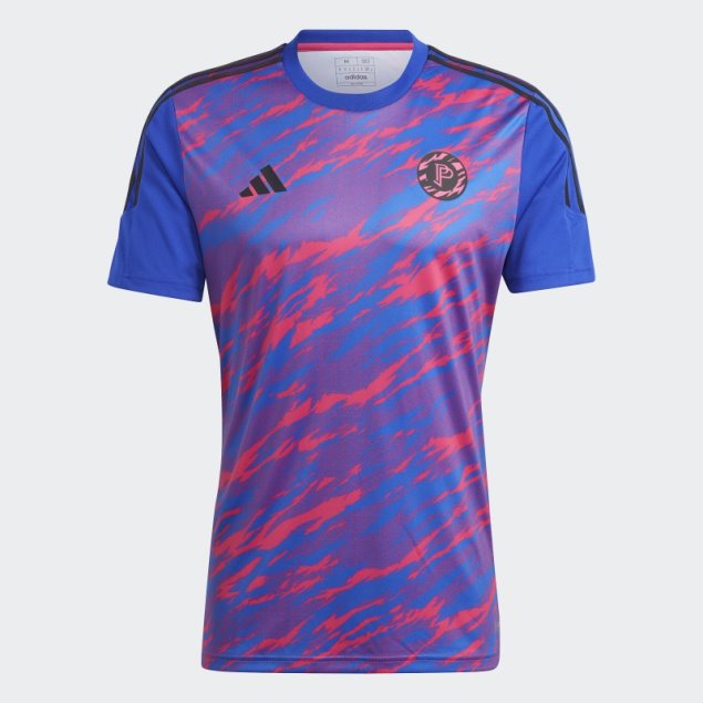 Camiseta De Entrenamiento Adidas Pogba Azul Moda