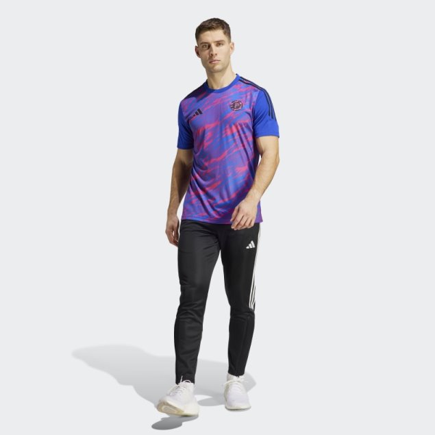 Camiseta De Entrenamiento Adidas Pogba Azul Moda