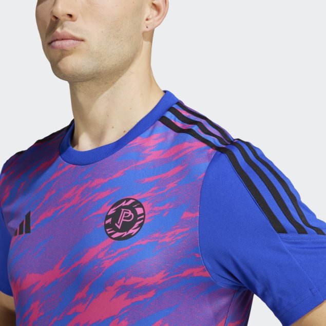 Camiseta De Entrenamiento Adidas Pogba Azul Moda