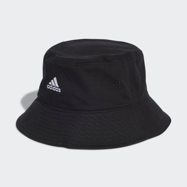 Sombrero De Pescador Clásico De Algodón Adidas Blanco Elegante