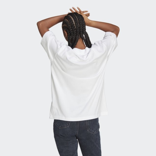 Iconos Del Futuro Insignia Del Deporte Camiseta Blanca Adidas