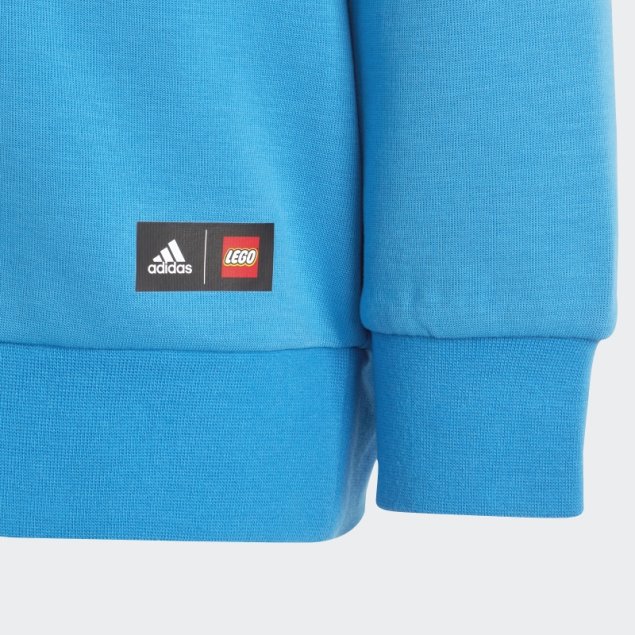 Conjunto De Sudadera Y Pantalón Azul Adidas X Classic Lego Crew
