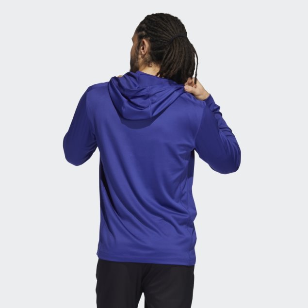 Adidas Sudadera Con Capucha Verde índigo