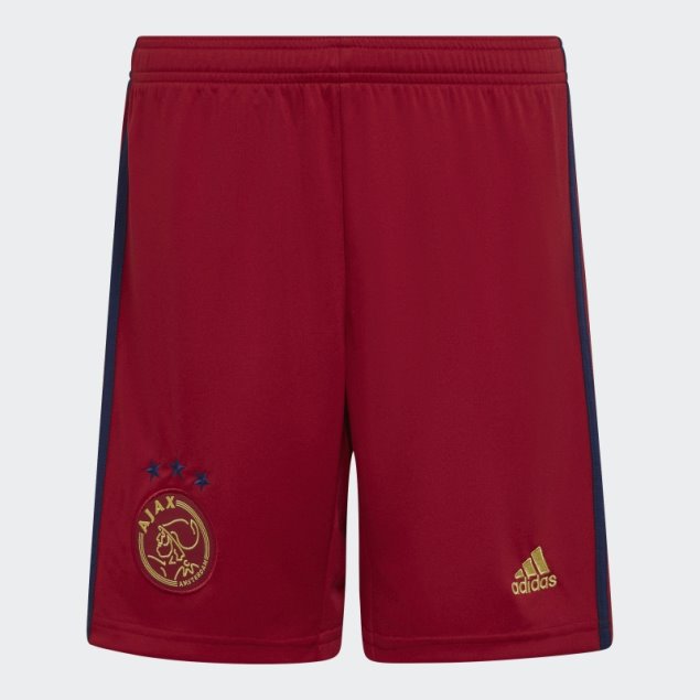 Pantalón Corto Adidas Ajax Amsterdam 22/23 Primera Equipación Rojo Victoria