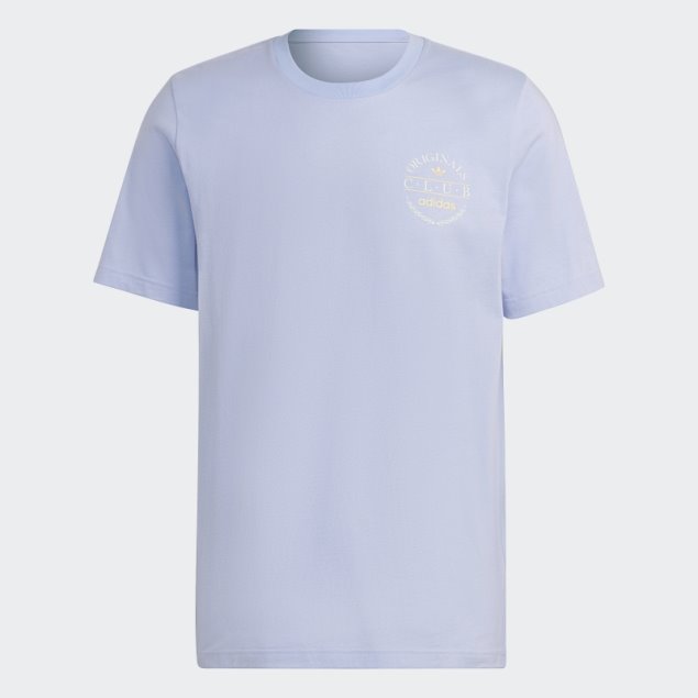 Camiseta Adidas Club Logo Tono Violeta