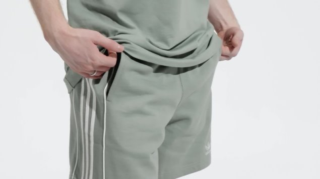 Adidas Rekive Camiseta Moda Plata Verde