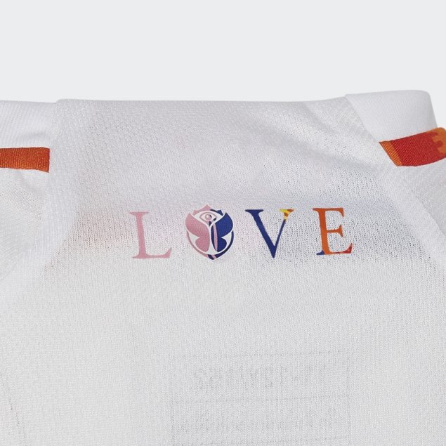 Adidas Camiseta Bélgica 22 Segunda Equipación Blanca