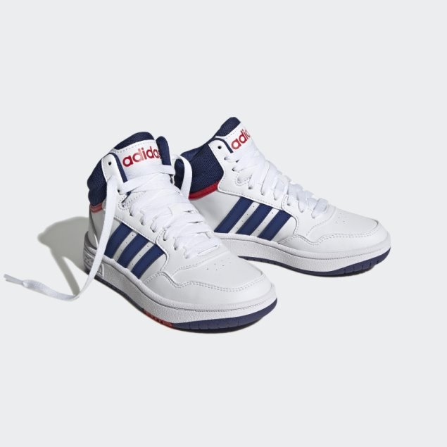 Zapatillas Adidas Hoops Mid Escarlata