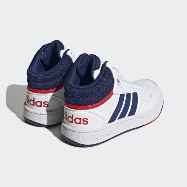 Zapatillas Adidas Hoops Mid Escarlata