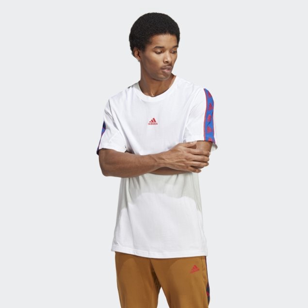 Camiseta Blanca Adidas Brandlove