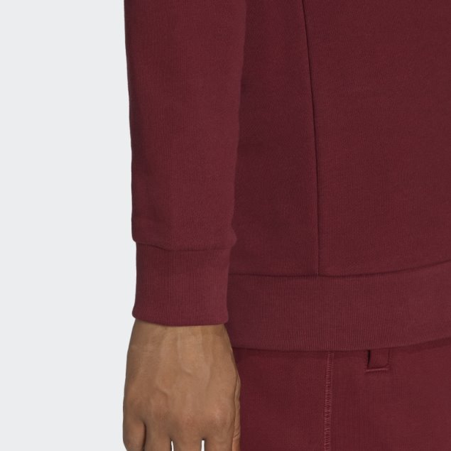 Sudadera Adicolor Classics Trefoil Cuello Redondo Rojo Adidas