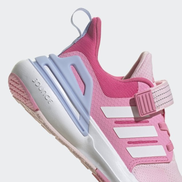 Rosa Rapidasport Bounce Elastic Lace Top Strap Zapatillas Adidas