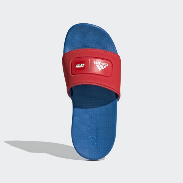 Adidas Adilette Comfort X Lego Slides Rojo Caliente