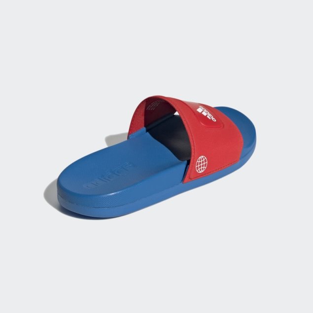 Adidas Adilette Comfort X Lego Slides Rojo Caliente