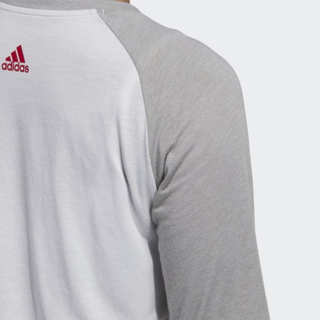 Ncaa-rut-7a4-1 Adidas Camiseta De Béisbol De Manga 3/4