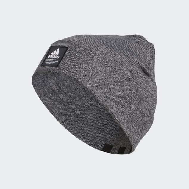 Gorro Negro Con Puños Amplificadores De Adidas