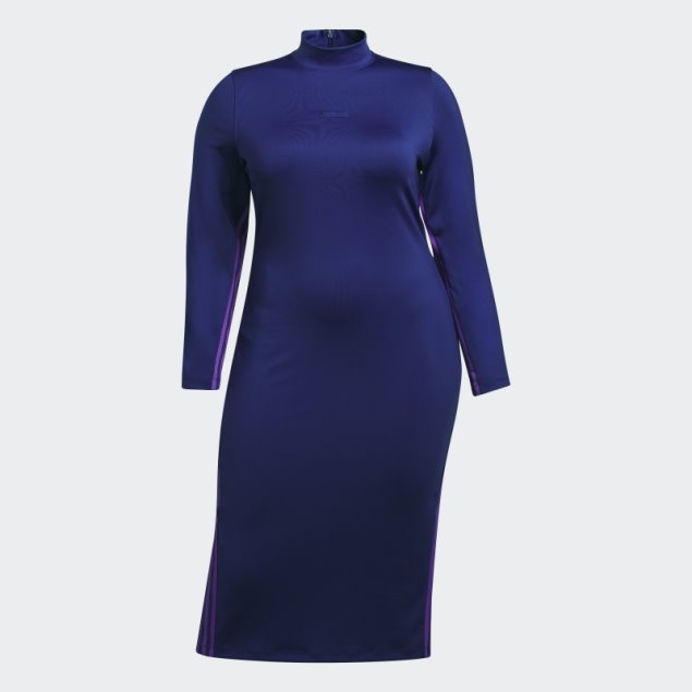 Vestido De Spandex (talla Grande) Adidas índigo