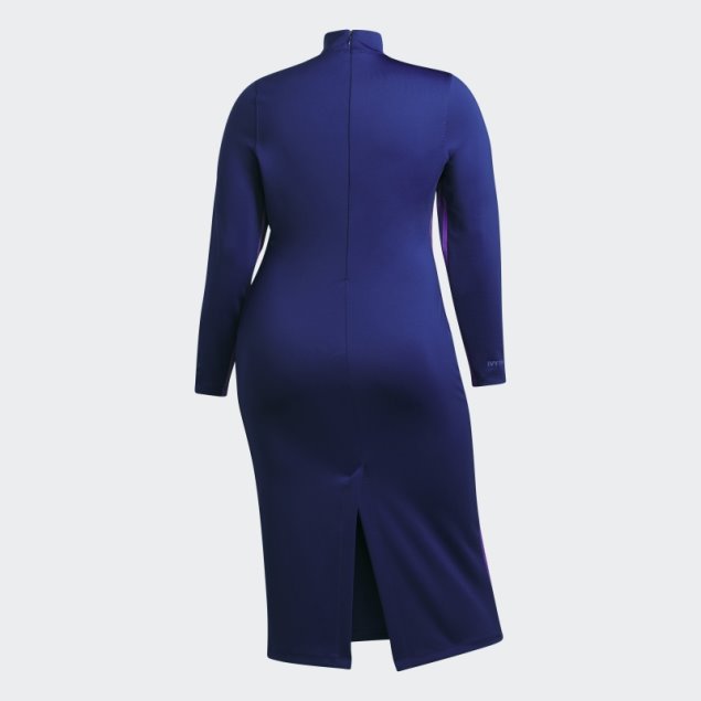 Vestido De Spandex (talla Grande) Adidas índigo