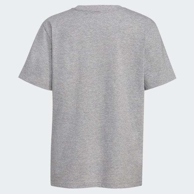 Camiseta Sketchy Linear Heather Gris Medio Adidas