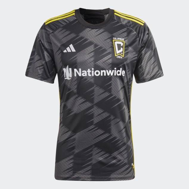 Camiseta Columbus Crew 23/24 Segunda Equipación Negro Adidas