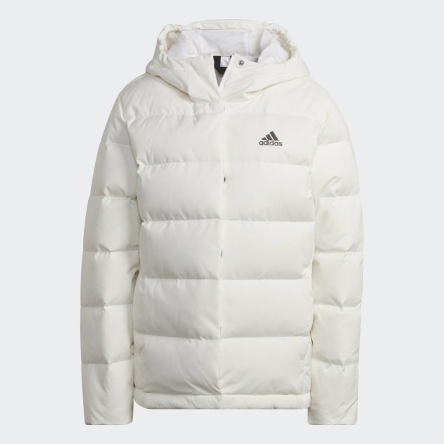 Chamarra Blanca Con Capucha Adidas Helionic