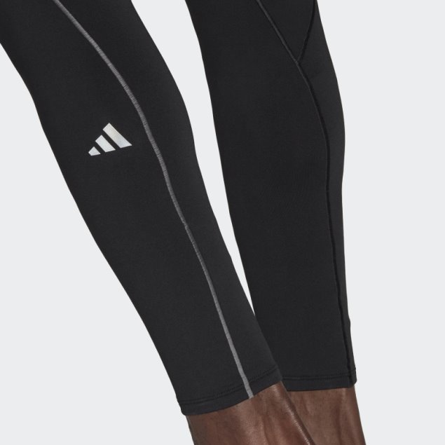 Negro Adidas Techfit Cold.rdy Mallas Largas De Entrenamiento