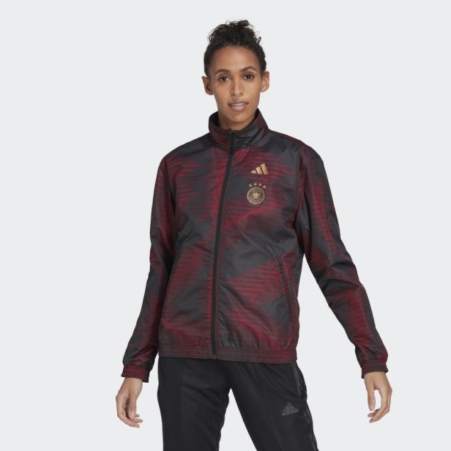 Chaqueta Adidas Alemania Himno Negra