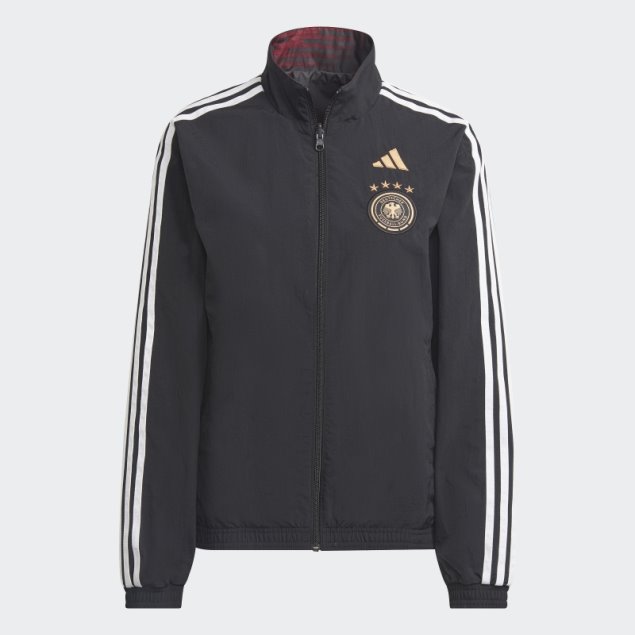 Chaqueta Adidas Alemania Himno Negra