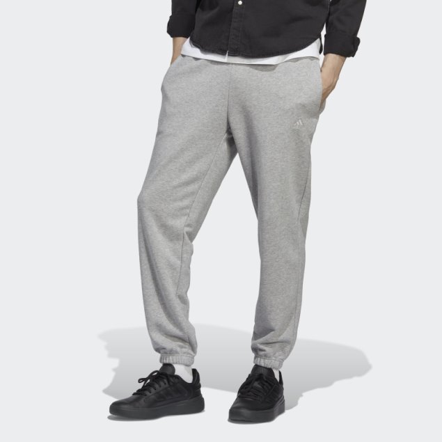 Pantalón Adidas All Szn French Terry Gris Medio