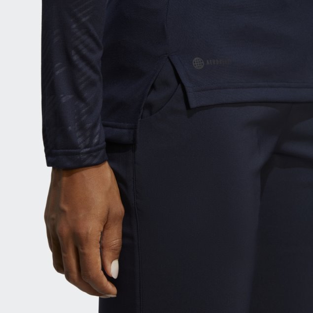 Adidas Camiseta De Manga Larga Con Media Cremallera Multicolor Terrex